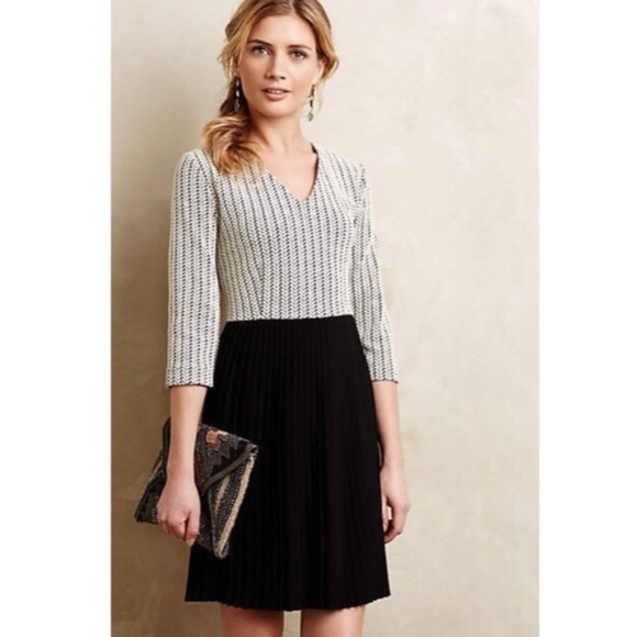 Anthropologie Dresses & Skirts - Antropologie Black and White Dress